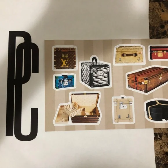 Louis Vuitton "Trunks" Postcard - Picture 2 of 3